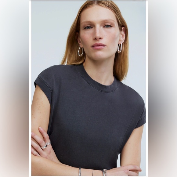 Madewell Muscle Cotton T-Shirt Dress - Picture 4 of 6